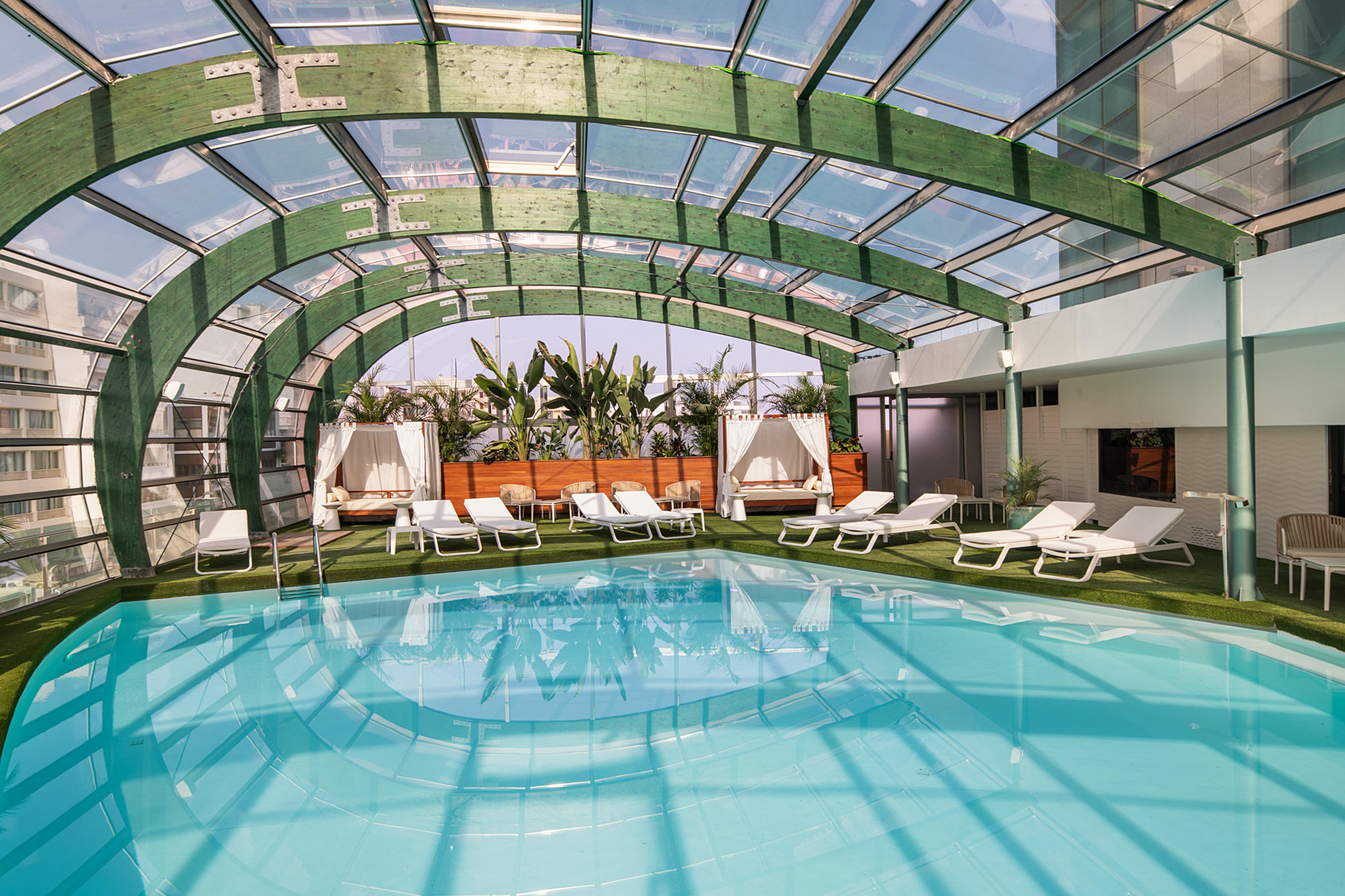 Arrecife Gran Hotel & Spa Экстерьер фото The pool at the hotel